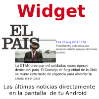 Widget del diario EL PAIS