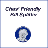 Chas' Friendly Bill Splitter