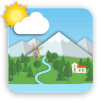 Animated Landscape Weather Live Wallpaper FREE