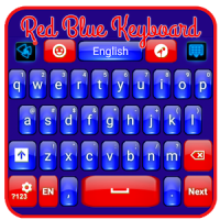 Red Blue Keyboard