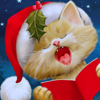 christmas cat wallpapers