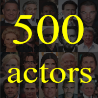 500 actores. Adivina el actor de cine