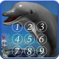 Дельфины блокировки экрана.