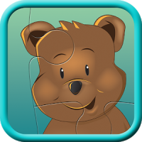 Teddybär Kinderpuzzle