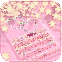 Rose Gold Diamond Keyboard