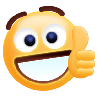 Free Thumbs Up Emoji Sticker