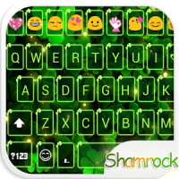 Shining Shamrock Emoji Theme