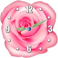 Rosas Reloj Widget