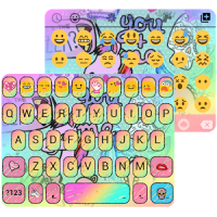 Pop Art Emoji Keyboard Theme