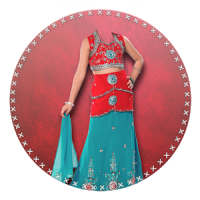 インドの女の子のドレス写真編集アプリ