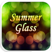 Summer Glass Emoji Keyboard