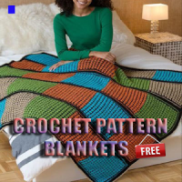 Padrão De Cobertores Crochet
