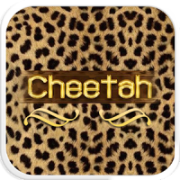 Cheetah Emoji Keyboard Theme