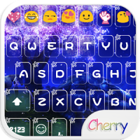 Moon Cherry Emoji Keyboard