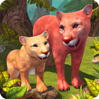 Mountain Lion Family Sim
