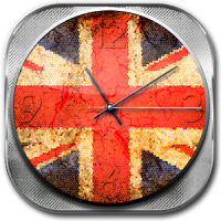 UK Flag Clock