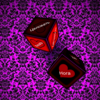 Love dice 3D