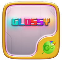 Glossy GO Keyboard Theme Emoji