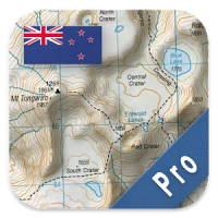 Neuseeland Topo Karten Pro