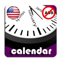 2019 US National Holiday Calendar AdFree +Widget
