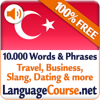 터키어 단어 및 어휘를 무료로 배우세요