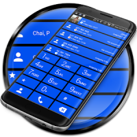 Dialer Cards Cobalt Theme