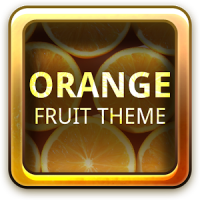 Orange Fruit Theme GO Launcher
