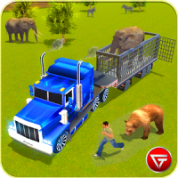 3D Zoo Animal de camiones