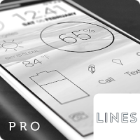 Lines Dark (Pro Version)