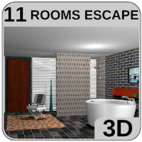 3D Escape Messy Bathroom