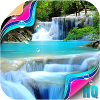 Wasserfall Live Hintergrund