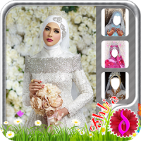Modern Wedding Hijab