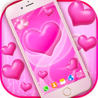 Pink Hearts Live Wallpaper ❤️ Heart Wallpapers