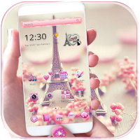Paris Tower Theme Pink Love