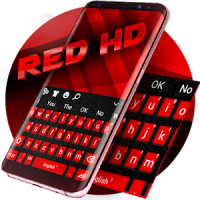 Красный HD Клавиатура