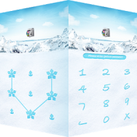 AppLock Theme Snow Mountain