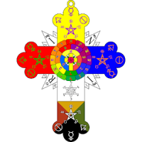 Rose Cross Rosicrucian Symbol Spiritual Symbolism