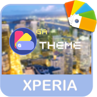 XPERIA ON™ | City Amber Theme Design For SONY