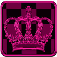 Pink Chess Crown Go Locker