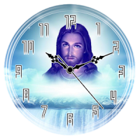 Jesus Clock Live Wallpaper