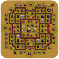 Maps for Clash of Clans War