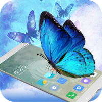 Butterfly in phone prank