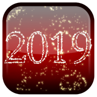 Fuegos de Año Nuevo fondo animado 2019