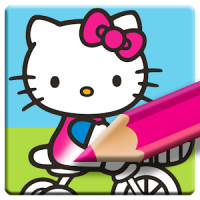 Hello Kitty Libro para Colorear y Dibujar