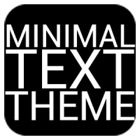 Minimal Text THEME - PAID