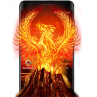 Flame Fire Phoenix Theme