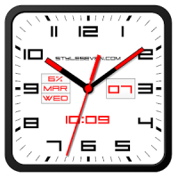 Square Clock Android-7 PRO