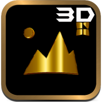 Mia - Gold for Next 3D theme