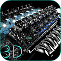 Motor Turbo 3D Live Wallpaper