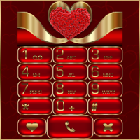 Heart Valentine Dialer theme